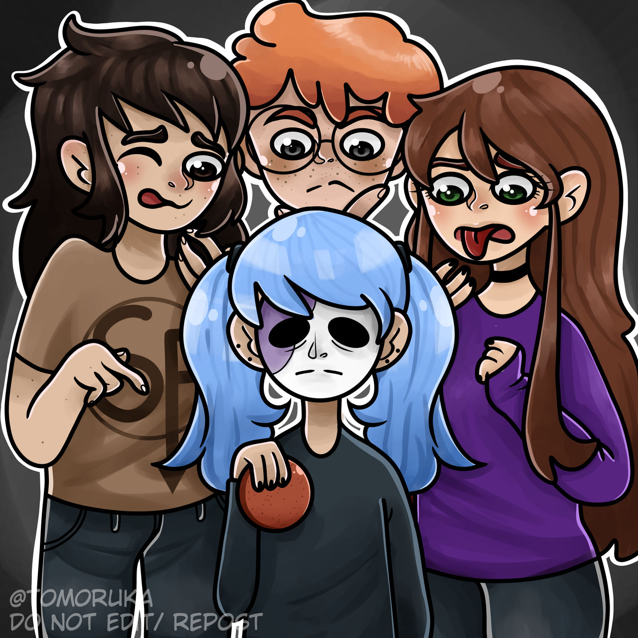 Sally Face Fanart by T0M0RUKA on DeviantArt