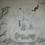 Halloween Snoopy Sketch