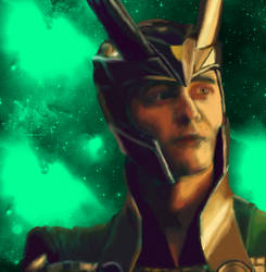 Loki Laufeyson (Painting Portrait)