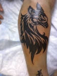 Griffin tattoo by avatarscherubim