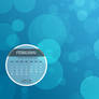 Bokeh Desktop Wallpaper Calendar February 2013