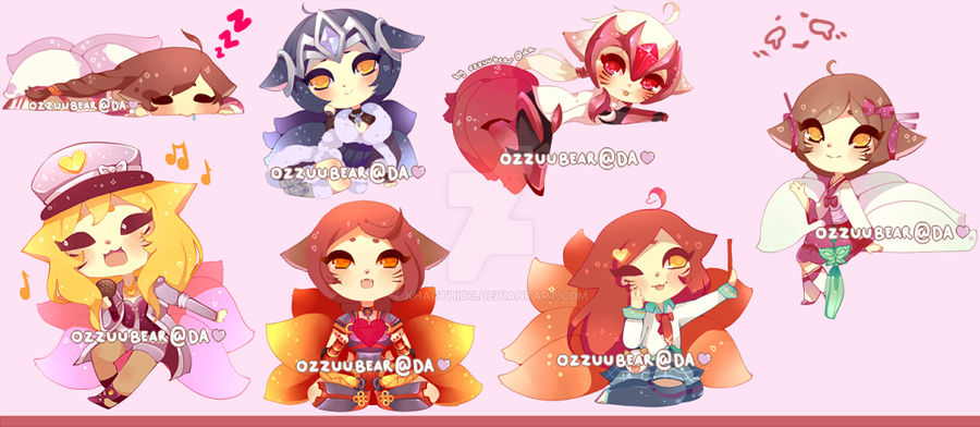 BATCH Ahri Chibi Skins By Khaothicc On DeviantArt batch-ahri-chibi-skins-by-khaothicc-on-deviantart