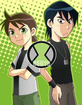 BEN10:Ben and Kevin