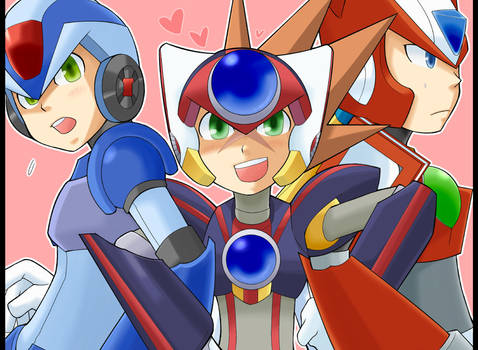 MMX:Three hunters