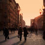 Moscow. Arbat-street.Shining