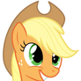 Smiling Applejack