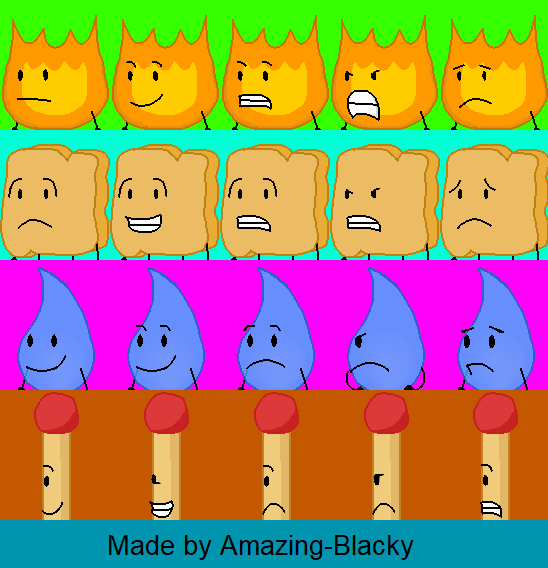 BFDI rpg talk sprites part 1 by balkcy on DeviantArt