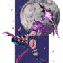 Psylocke Pin Up Colors