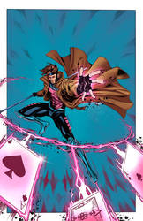 Gambit X-Men Pin Up Colors