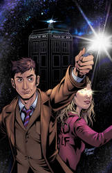 Dr Who Rose Tyler Pin Up Colors