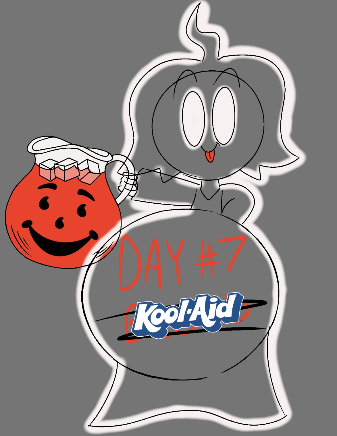 Deviantart Klooaid Spooktober Day 7: Kool-Aid by Yoshi1027 on DeviantArt