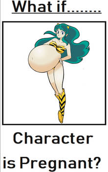 Special Art: What if Lum was Pregnant?