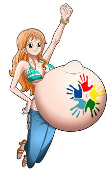 Special Art: What if Nami was Pregnant?