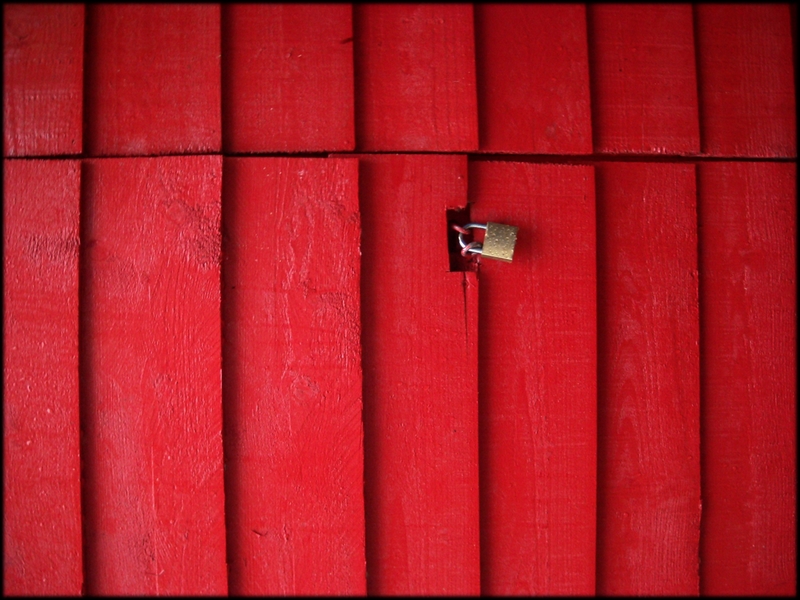 porte rouge