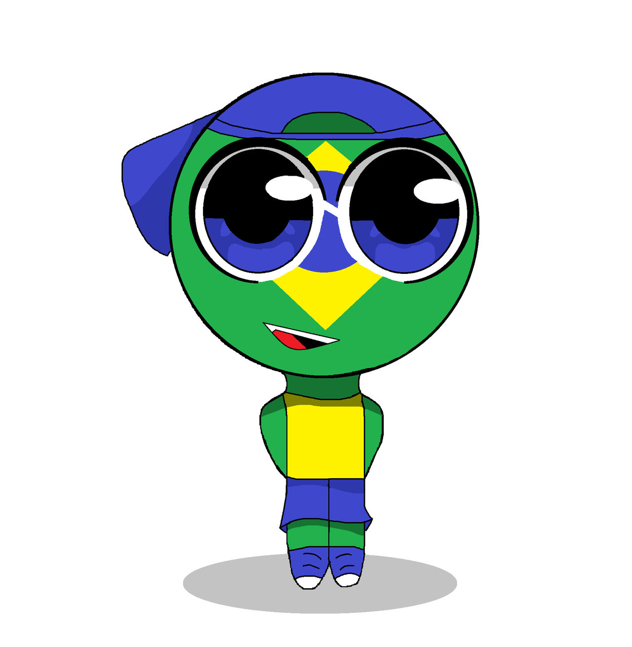 Brazil Countryhumans by JacksonStormArt on DeviantArt