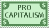 Pro Capitalist Stamp by RedTusker