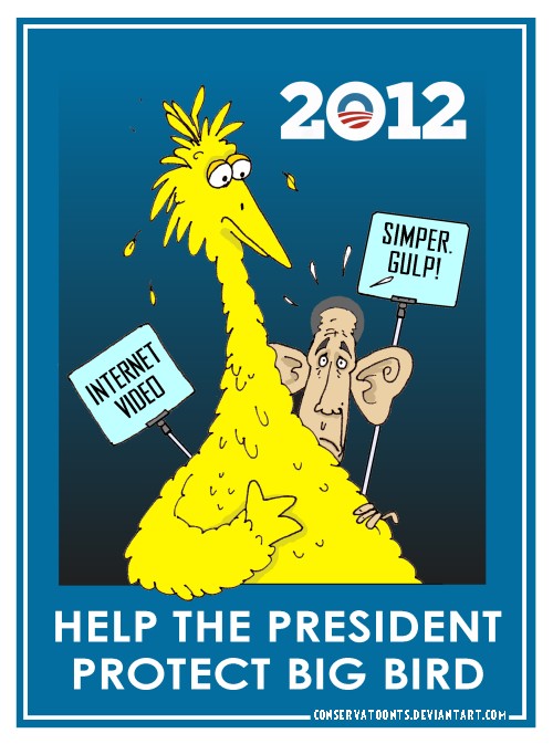 Big Bird and Obama