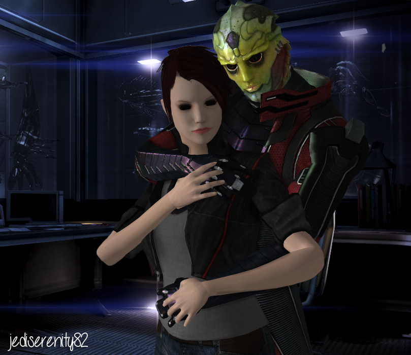 Hold Me - Thane Krios and Zara Shepard