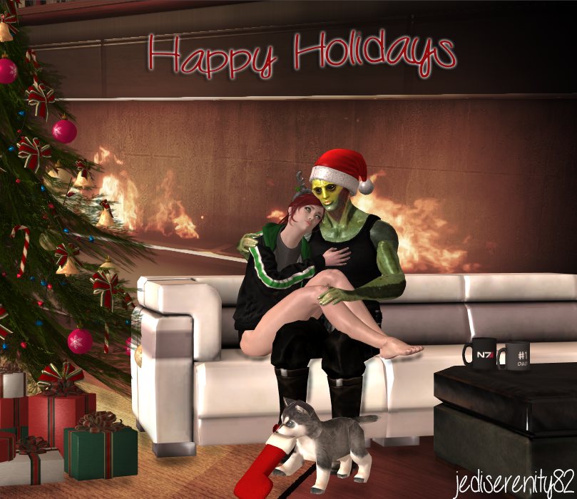 Happy Holidays - Thane and Kaelyn