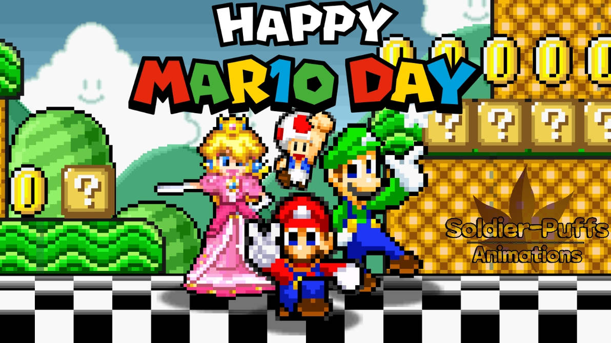 Happy Mario Day by MapleAwakening on DeviantArt