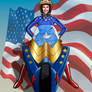 Wonder woman motorcycle