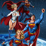 Helen Slater,Heather Graham and Christopher Reeve