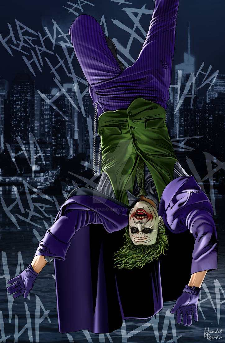Joker Heath Ledger by hamletroman on DeviantArt