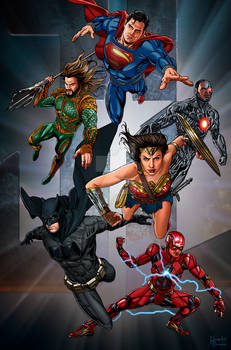 JUSTICE LEAGUE Poster