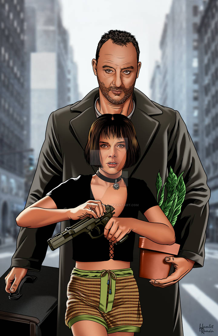 Mathilda and Leon - The Professional by hamletroman on DeviantArt