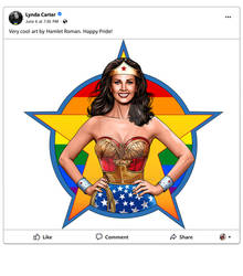 Approved by Wonder Woman herself! She is amazing!