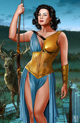 Ava Gardner as Goddess Artemis