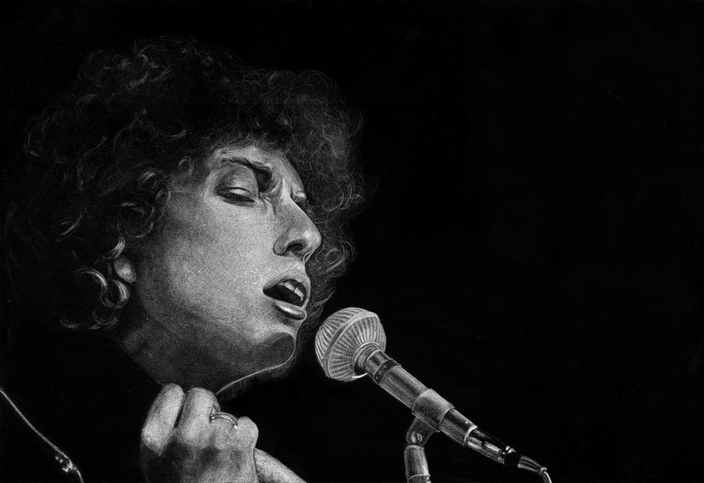 Bob Dylan singing