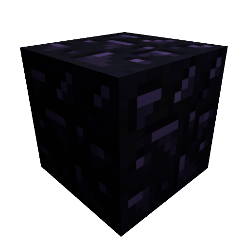 Obsidian Stack Minecraft Transparent Minecraft Obsidian Block Wallpaper