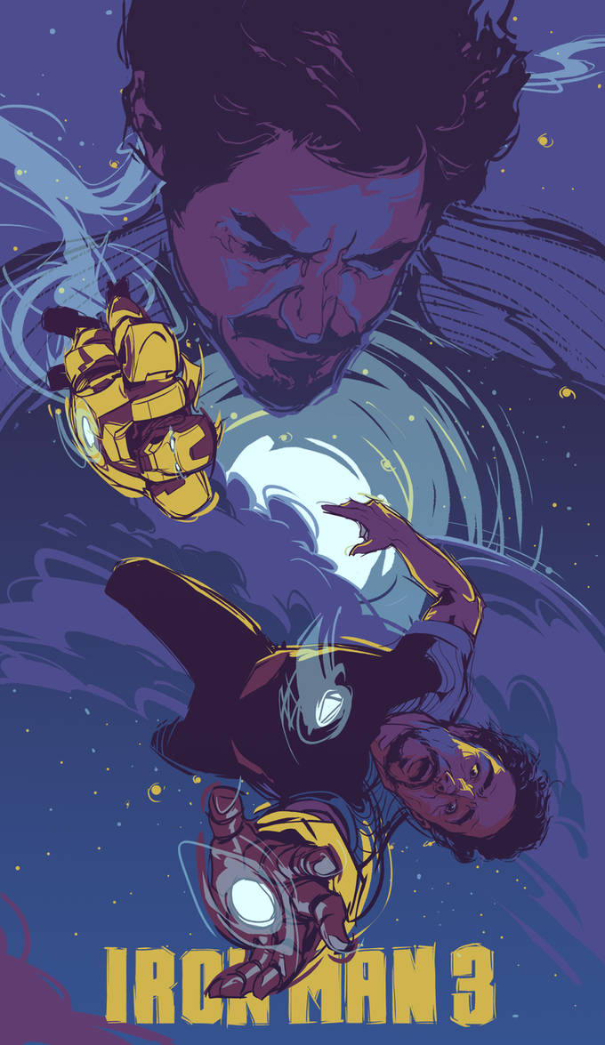 Iron Man 3 Poster by dicemanart