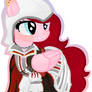 Lovely in Ezio's clothes