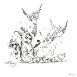 Inktober Dodge
