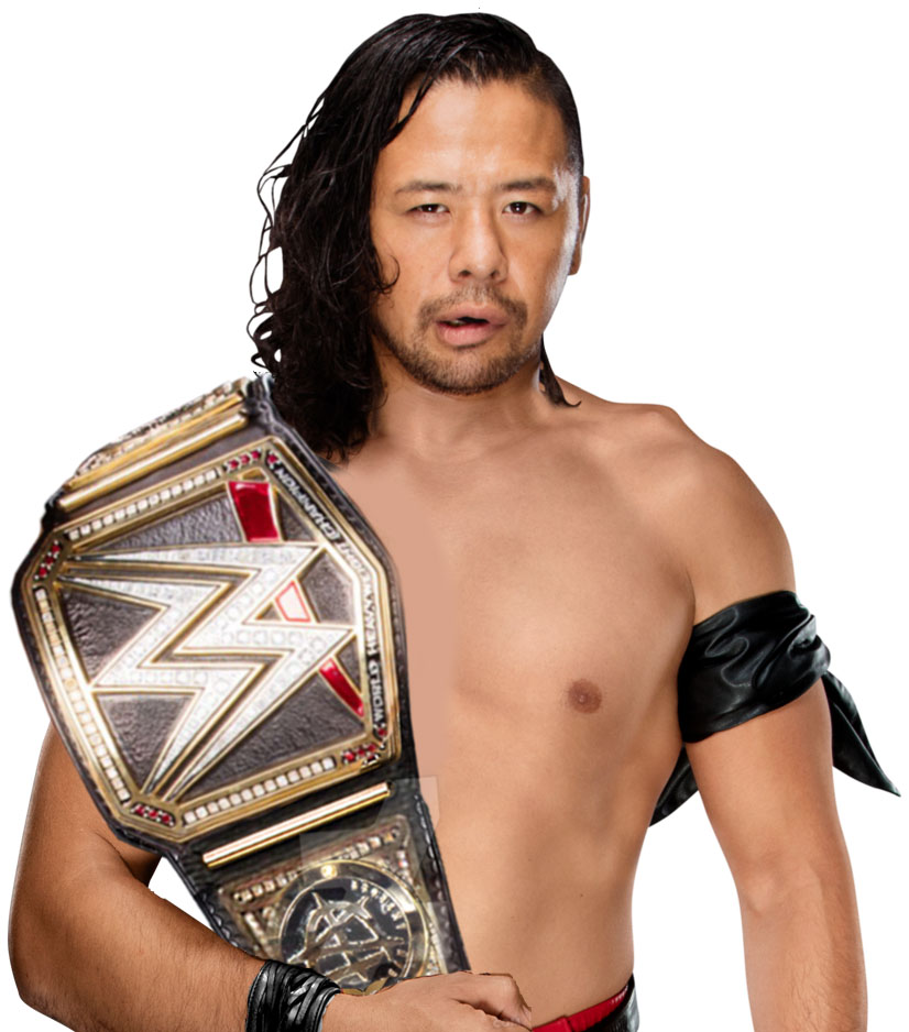 Shinsuke Nakamura As Wwe Champion By Legendaryjoseph On Deviantart
