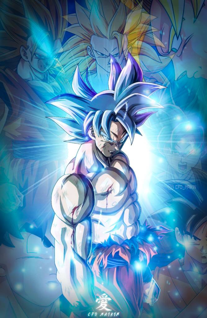Goku wallpaper / papel de parede goku by CfdMaikin on DeviantArt Goku wallpaper / papel de parede goku by CfdMaikin on DeviantArt