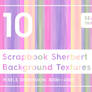10 Scrapbook Sherbert Textures