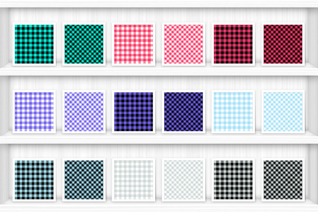 100 Gingham Check Patterns by Textures-Store on DeviantArt