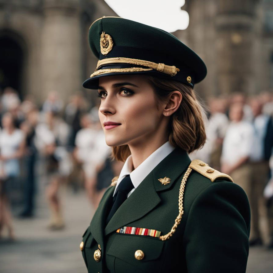 Emma Army Emma Watson inne a militery by nogen123nugen on DeviantArt