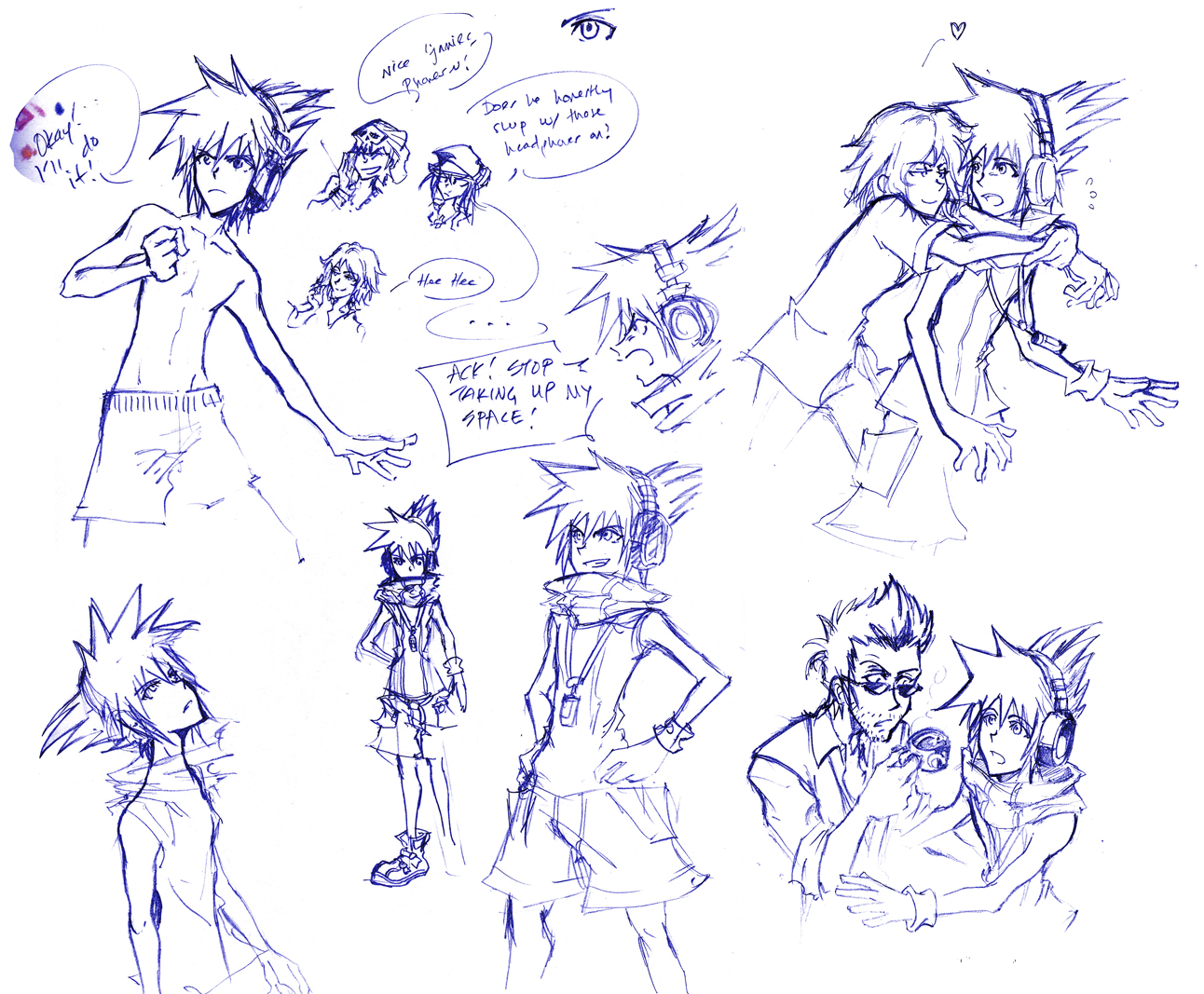 Neku Sakuraba_sketches