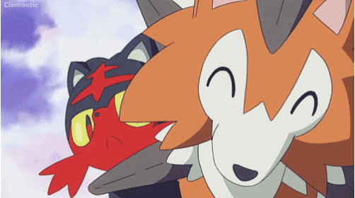 Litten And Dusk Lycanroc GIF By Skulltronprime969 On DeviantArt litten-and-dusk-lycanroc-gif-by-skulltronprime969-on-deviantart