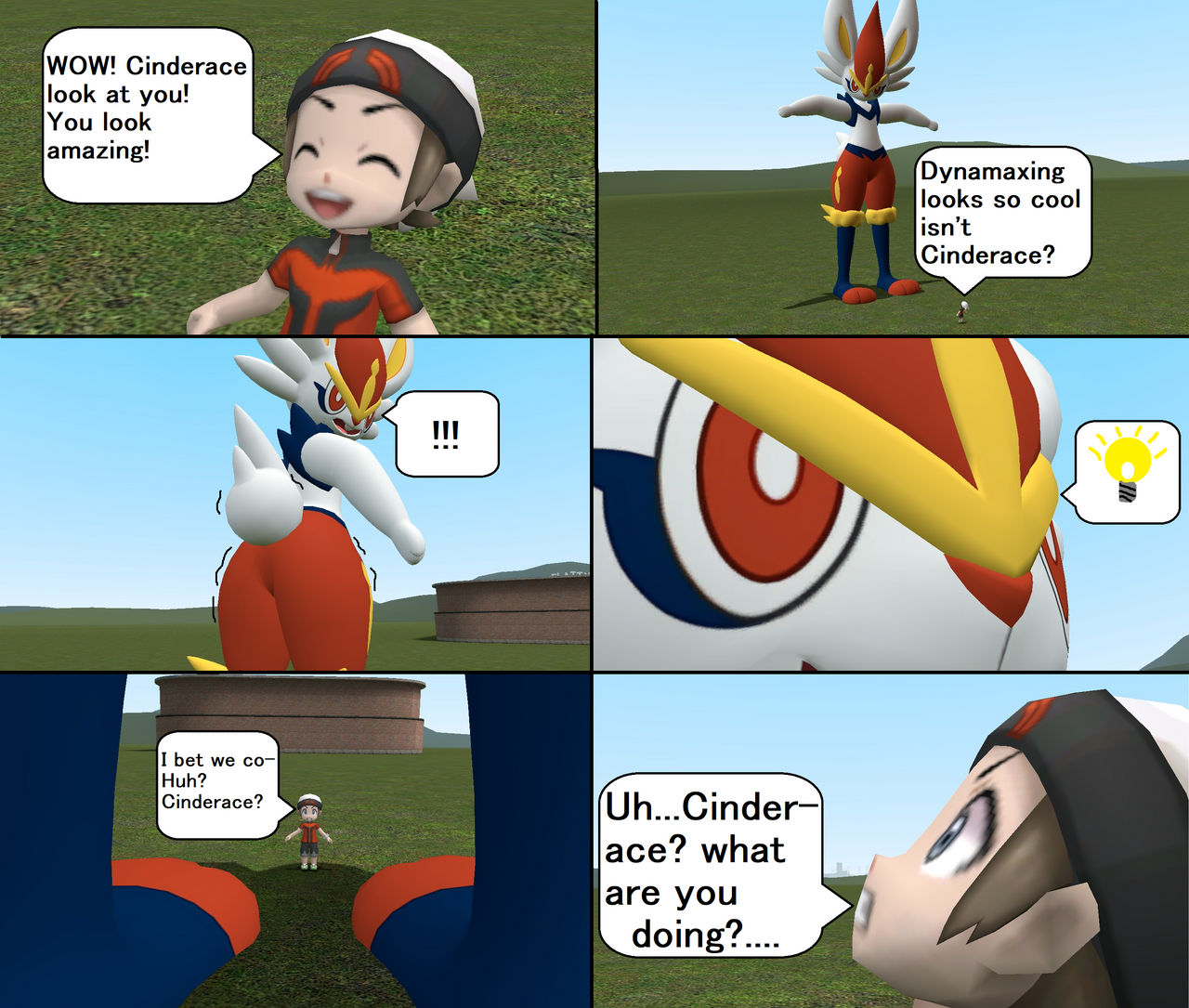 Cinderace's Dynamax (1/3) by skulltronprime969 on DeviantArt