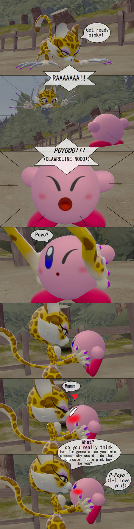 Clawroline Chases Kirby 3 3 By Skulltronprime969 On DeviantArt clawroline-chases-kirby-3-3-by-skulltronprime969-on-deviantart