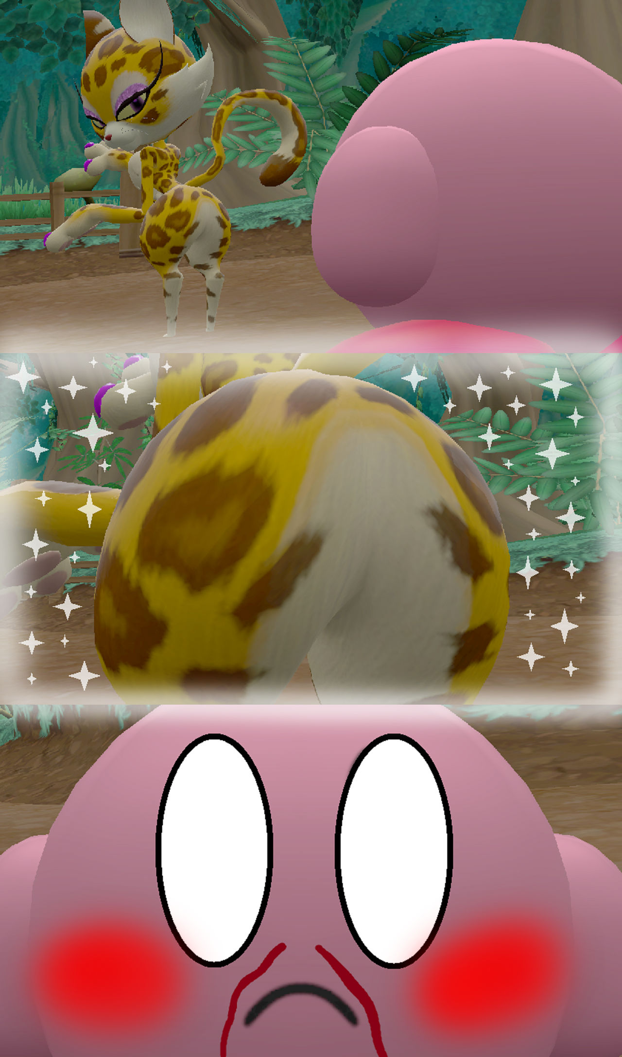 Claworline Teases Kirby By Skulltronprime969 On DeviantArt claworline-teases-kirby-by-skulltronprime969-on-deviantart