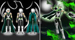 Danny Phantom Raven Set by Ryo-Art26