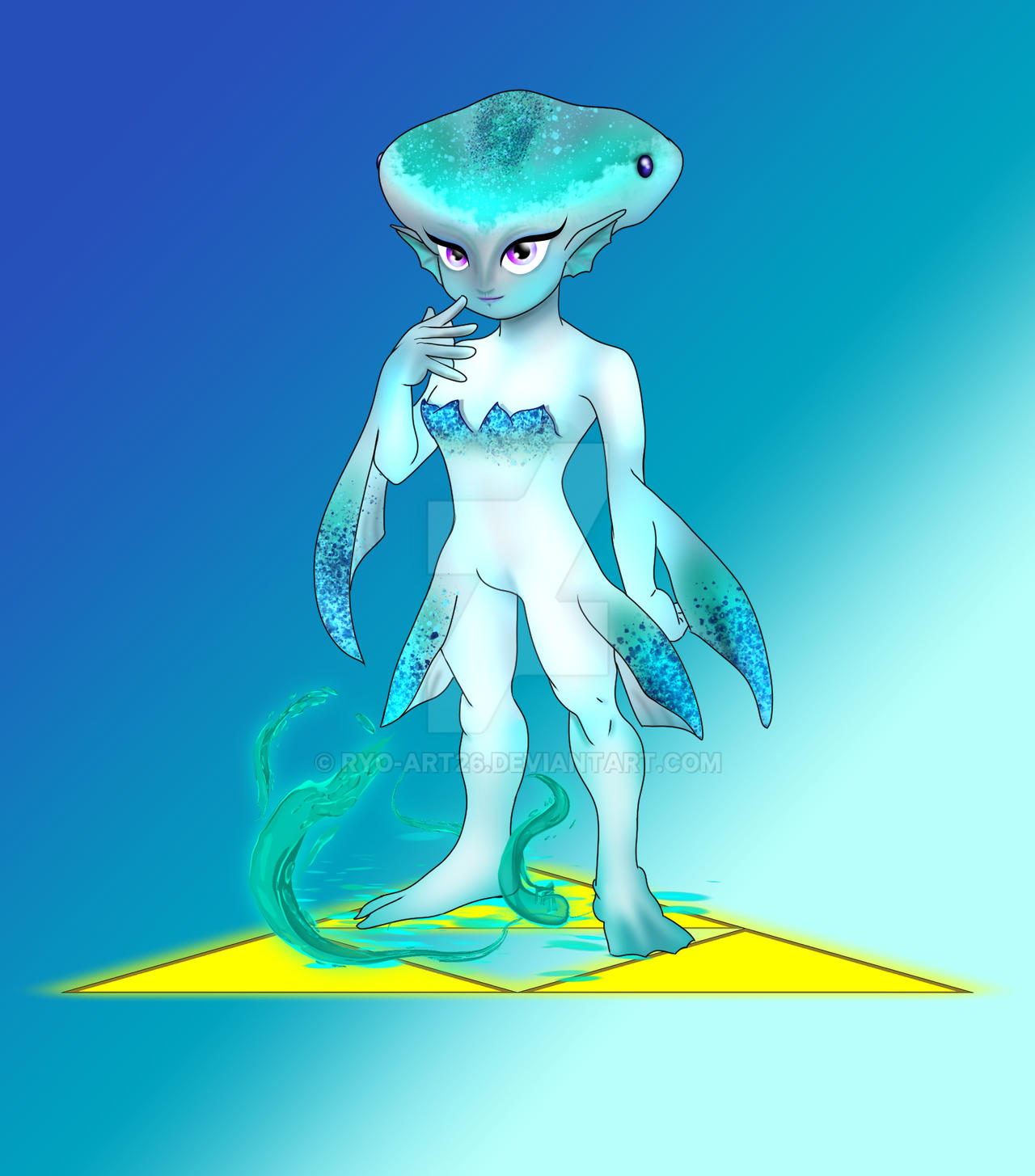 Elemental Guardian Princess Ruto Princess Ruto by Ryo-Art26 on DeviantArt