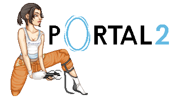 Chell - Portal 2 Pixel Doll