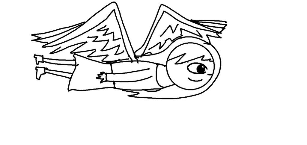 Flying Girl Lineart By Starlight573 On DeviantArt Flying Girl Lineart By Starlight573 On DeviantArt